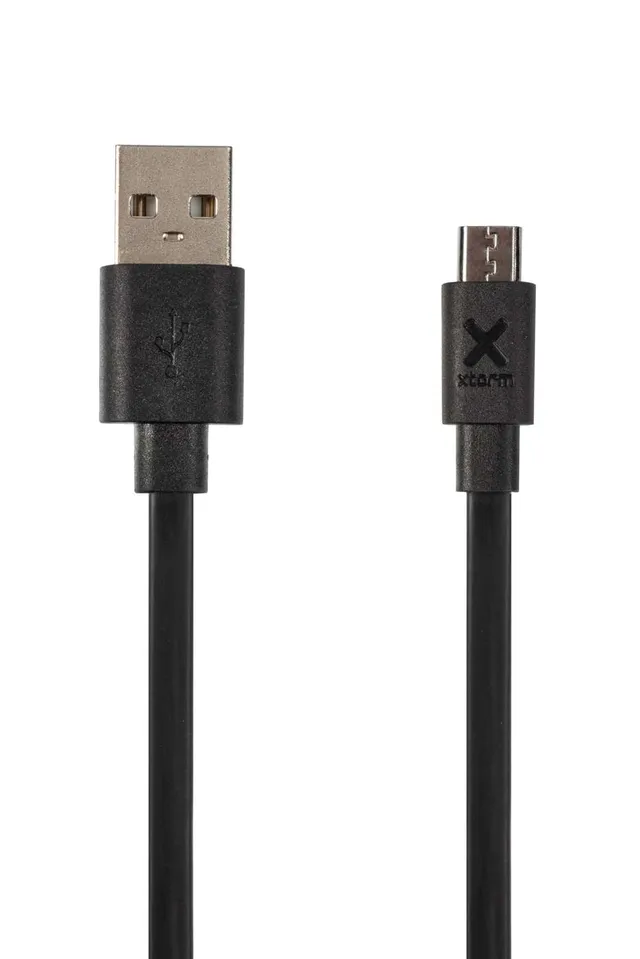 xtorm-flat-series-c-ble-usb-vers-micro-usb-1m-design-plat-anti-n-uds image 1