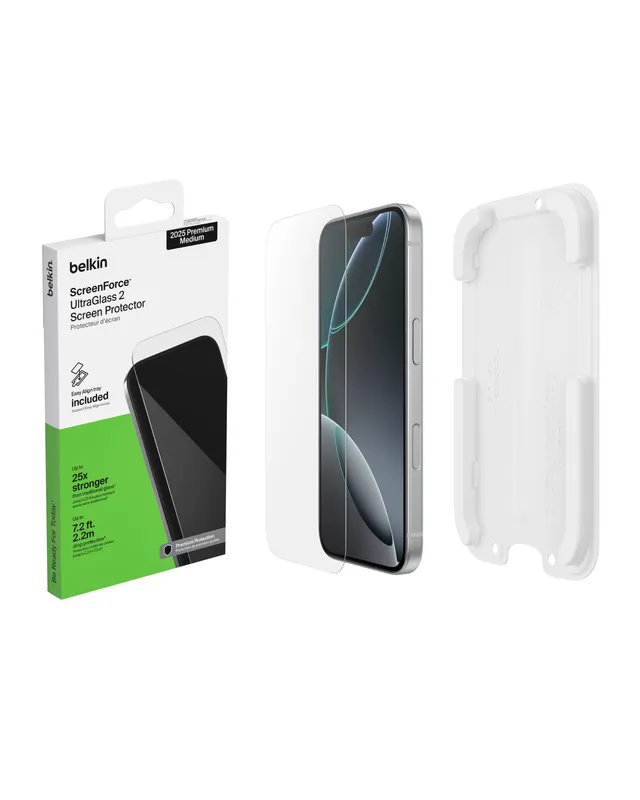 belkin-screenforce-ultraglass-2-protection-d-cran-verre-tremp-9h-pour-iphone-17- image 1