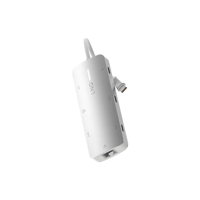 xtorm-linq-8in1-pro-usb-c-multiport-hub-140w-hub-8-ports-hdmi-4k-60hz-ethernet-e image 1