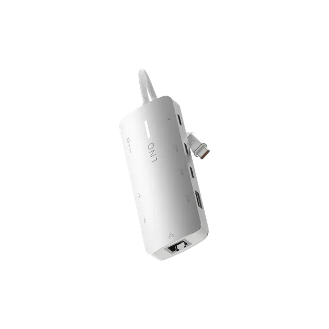 xtorm-linq-8in1-8k-pro-hub-multiport-usb-c-140w-8-ports-avec-hdmi-2-1-8k-30hz-et image 1