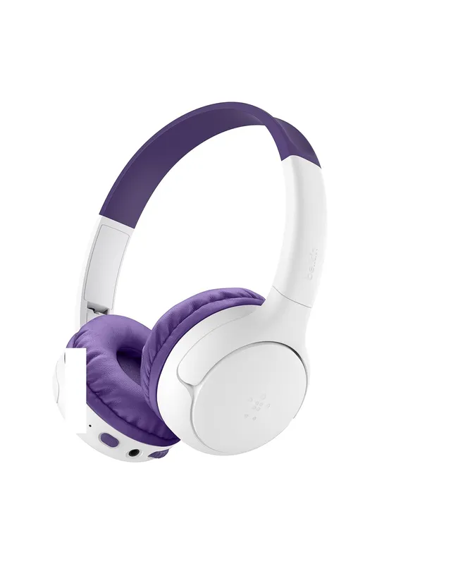 belkin-soundform-mini-2-casque-sans-fil-bluetooth-pour-enfants-violet-55-h-d-aut image 1