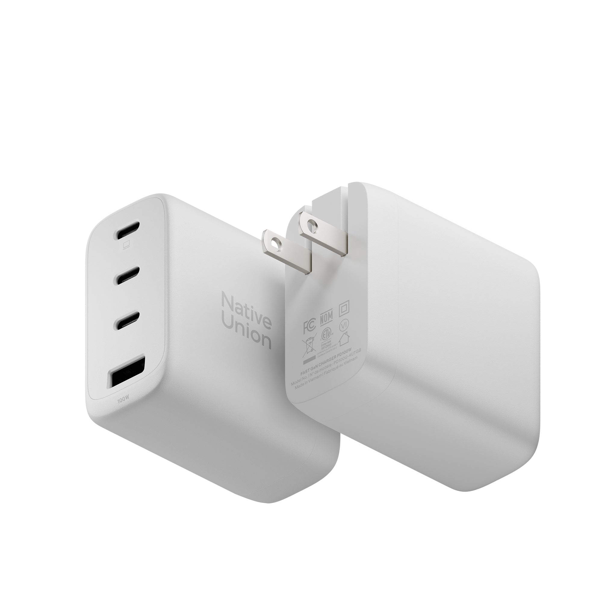 native-union-fast-gan-charger-pd-100w-chargeur-gan-4-ports-3-usb-c-1-usb-a-avec- image 5