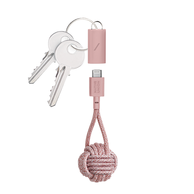 native-union-key-cable-usb-c-vers-lightning-c-ble-porte-cl-s-mfi-certifi-pour-ip image 3