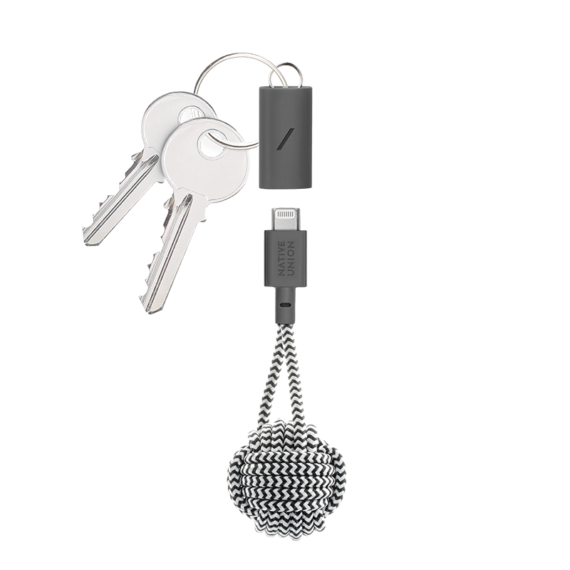 native-union-key-cable-usb-c-vers-lightning-c-ble-porte-cl-s-mfi-certifi-pour-ip image 1