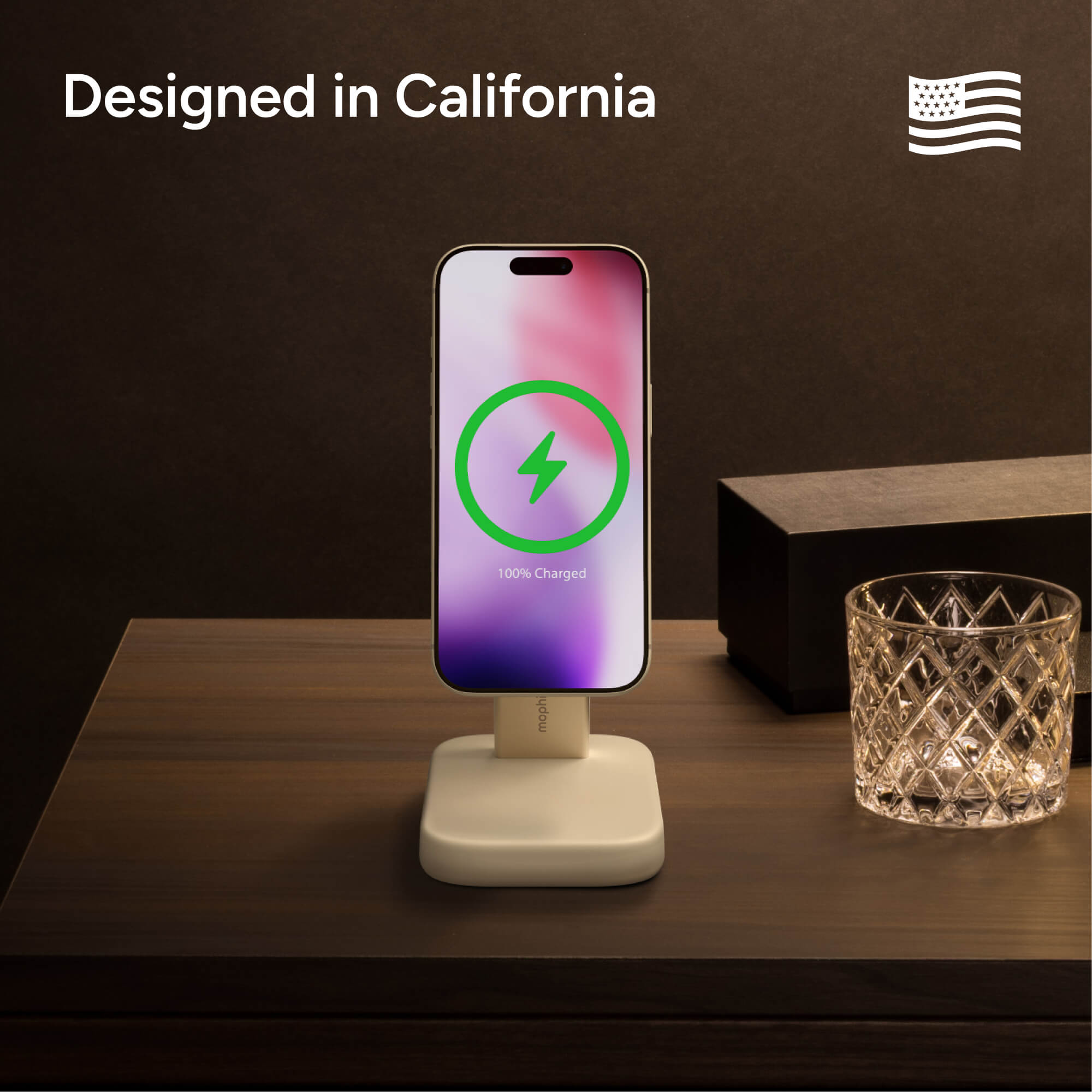 mophie-wireless-charging-stand-support-de-charge-sans-fil-magn-tique-qi2-magsafe image 7