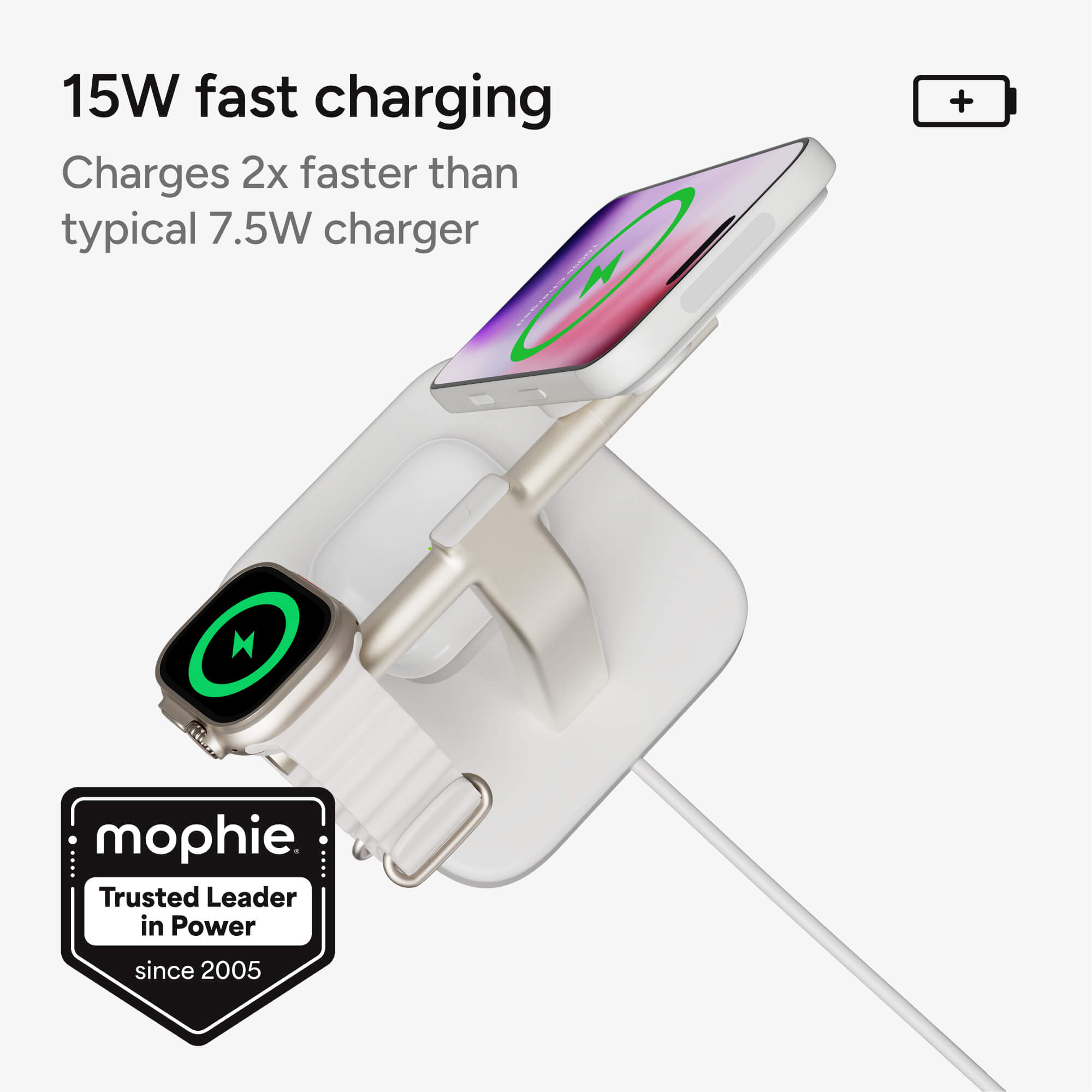 mophie-3-in-1-wireless-charging-stand-support-de-charge-magn-tique-qi2-magsafe-1 image 3