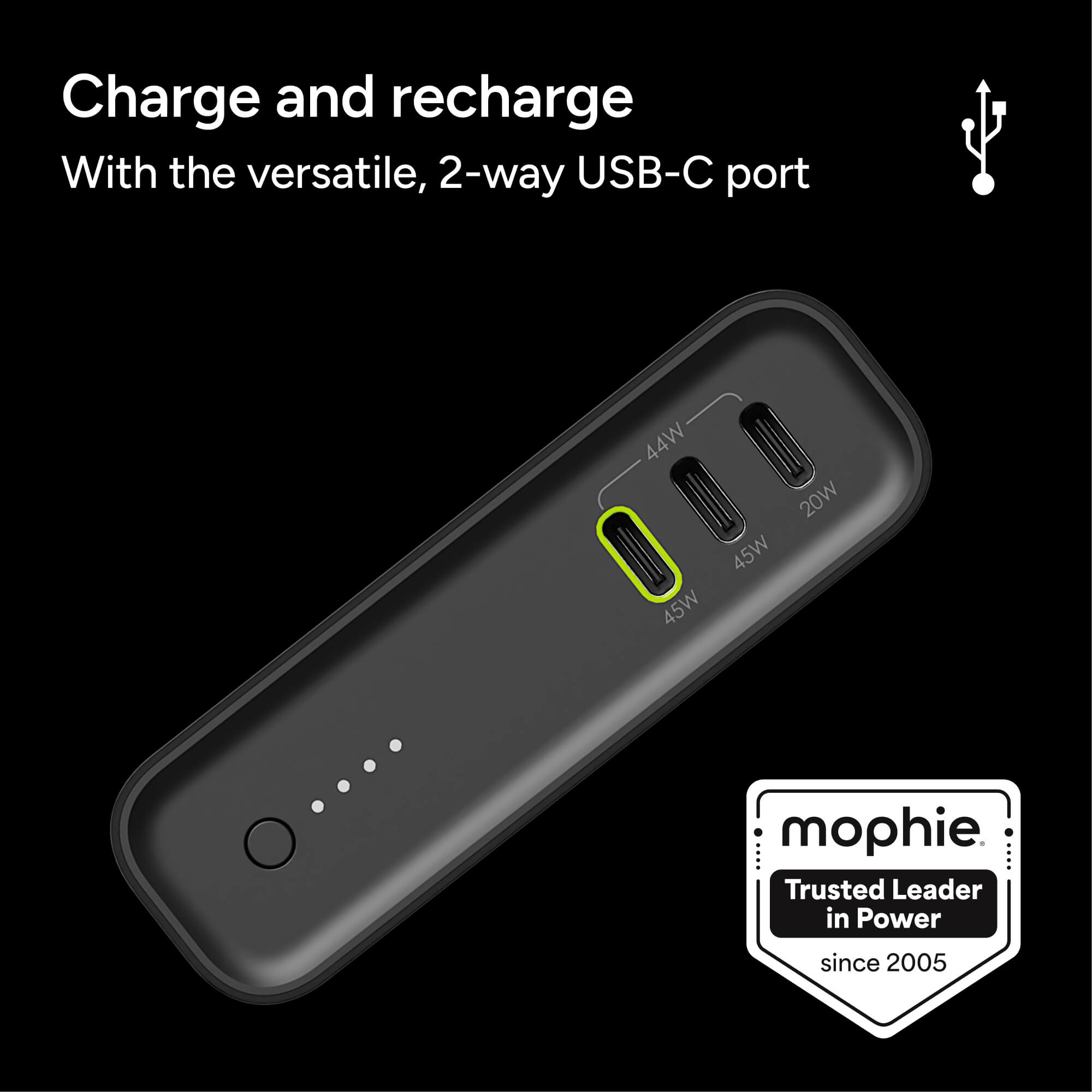 mophie-powerstation-pro-20k-gen-3-batterie-externe-20000-mah-usb-c-45w-pour-macb image 2