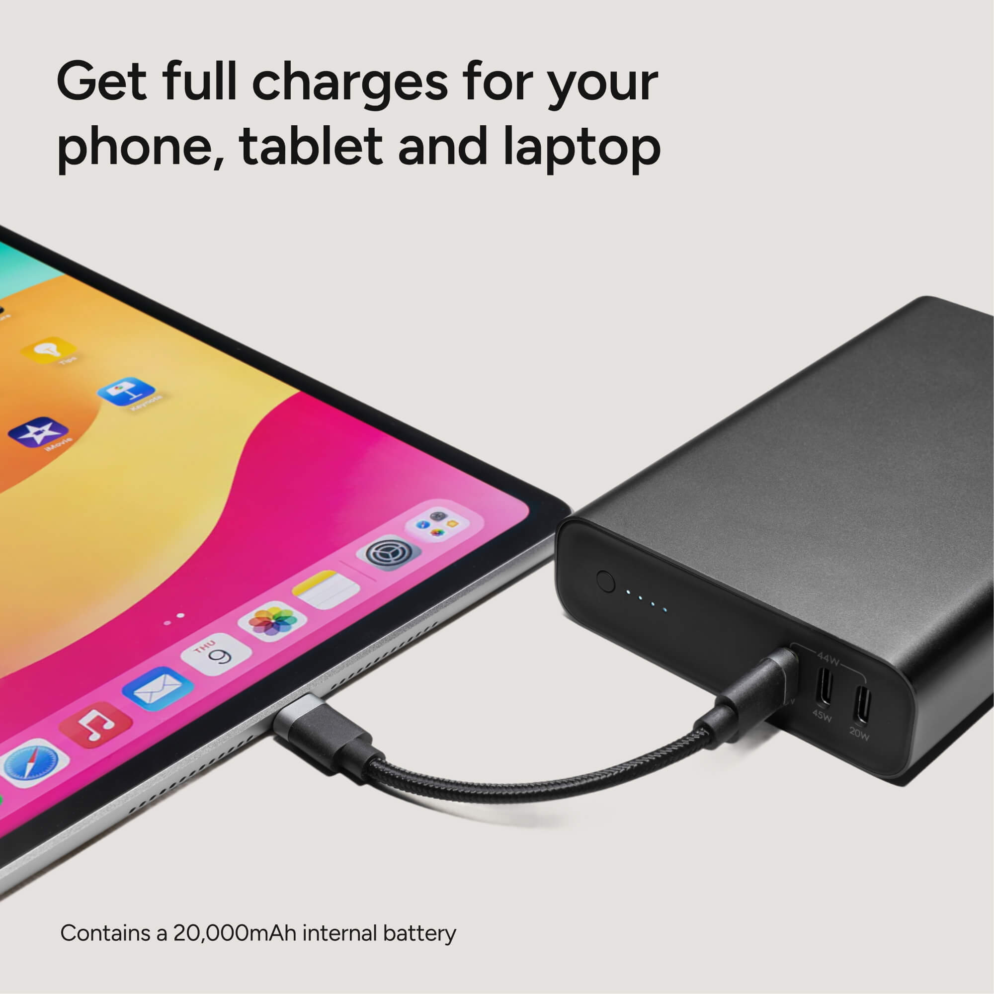 mophie-powerstation-pro-20k-gen-3-batterie-externe-20000-mah-usb-c-45w-pour-macb image 3