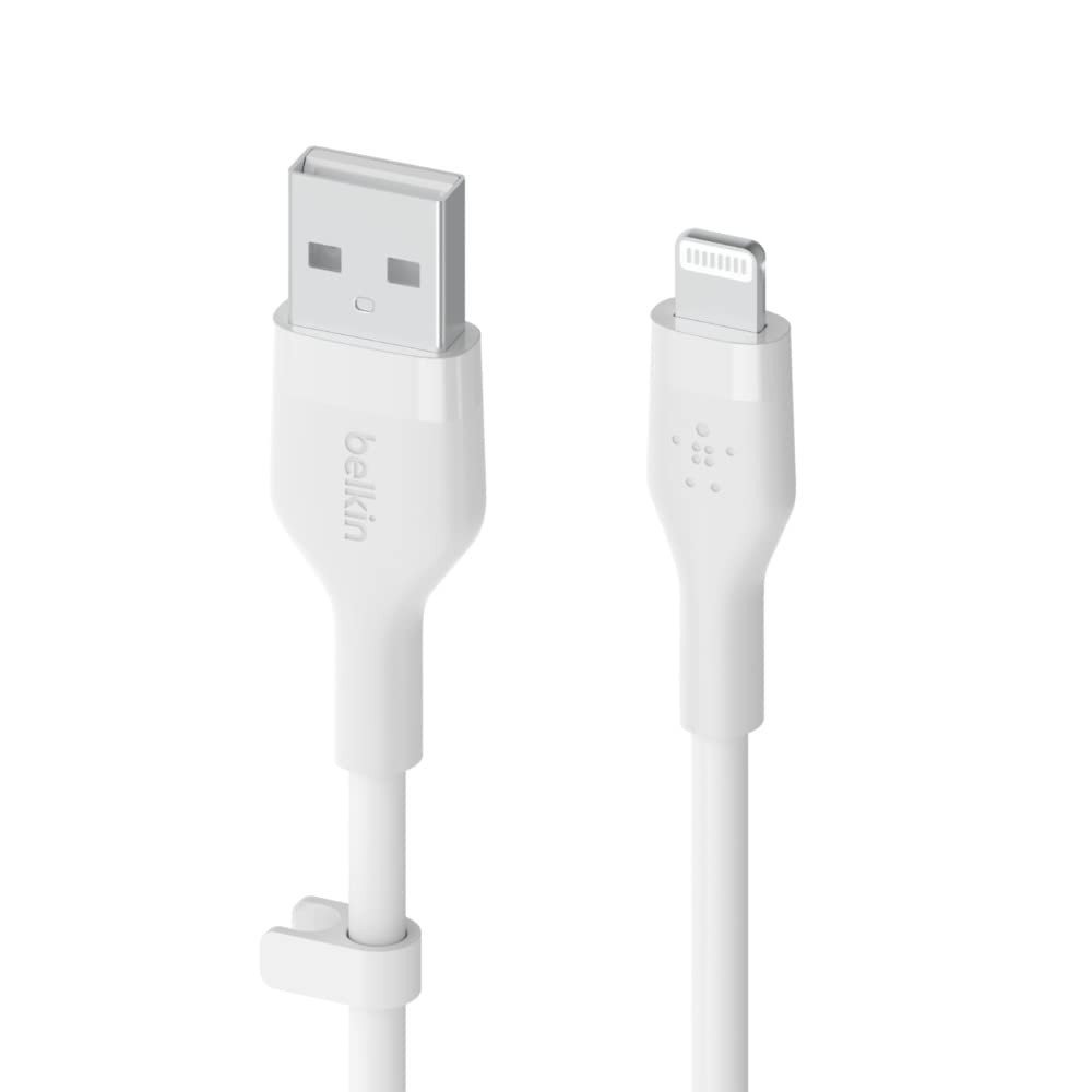 belkin-boostcharge-flex-c-ble-usb-a-vers-lightning-en-silicone-3-m-certifi-mfi-2 image 2