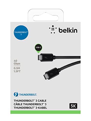 belkin-f2cd084bt0-5mbk-c-ble-thunderbolt-3-usb-c-0-5-m-40-gbit-s-5k-100-w-certif image 8