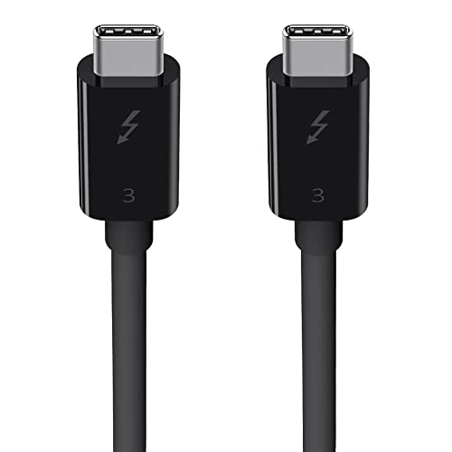 belkin-f2cd084bt0-5mbk-c-ble-thunderbolt-3-usb-c-0-5-m-40-gbit-s-5k-100-w-certif image 6