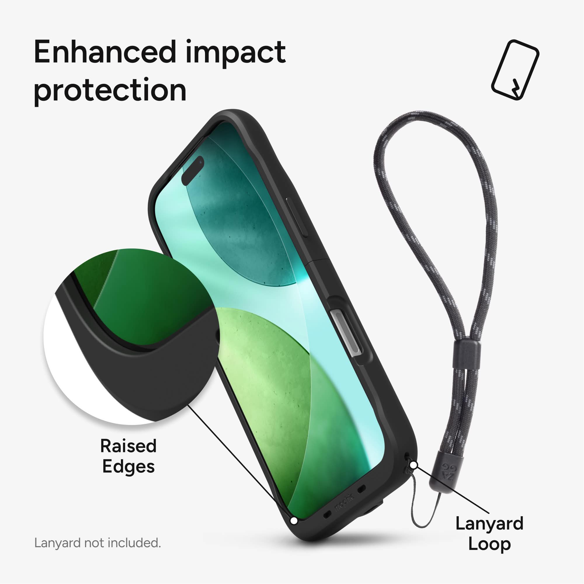 mophie-juice-pack-coque-batterie-2400-mah-avec-usb-c-pour-iphone-air-60-d-autono image 5