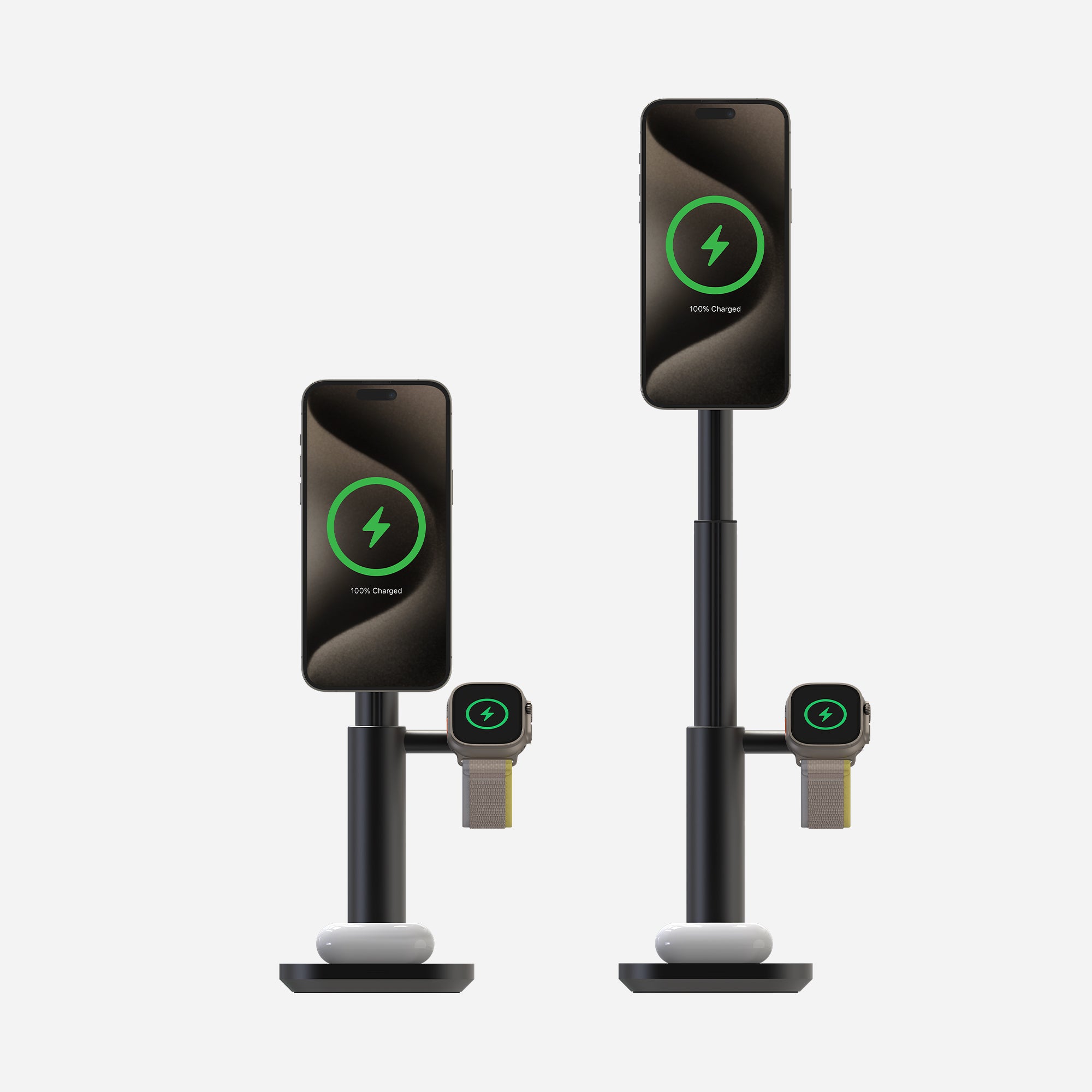 mophie-wireless-desktop-charging-station-office-edition-station-de-charge-3-en-1 image 2