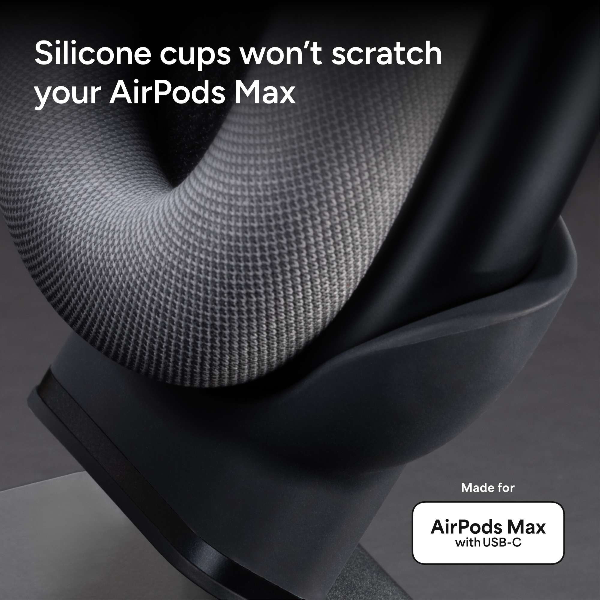 mophie-airpods-max-charging-stand-support-de-charge-usb-c-avec-dock-magn-tique-e image 5