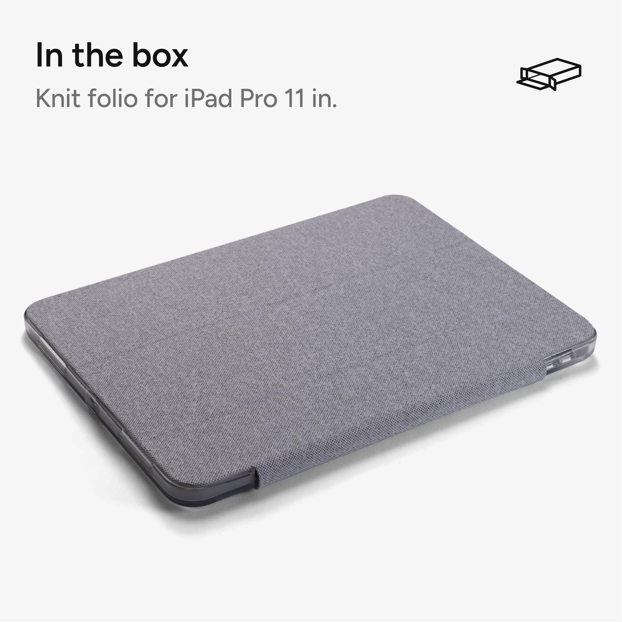 mophie-knit-folio-tui-tablette-pour-ipad-pro-avec-tissu-tricot-fermeture-magn-ti image 8