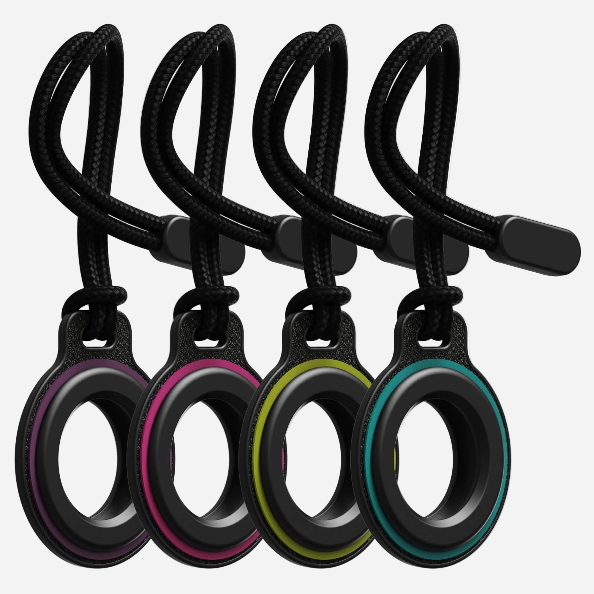 mophie-knit-loop-4-pack-tui-tricot-pour-airtag-avec-anneau-d-attache-et-verrouil image 2
