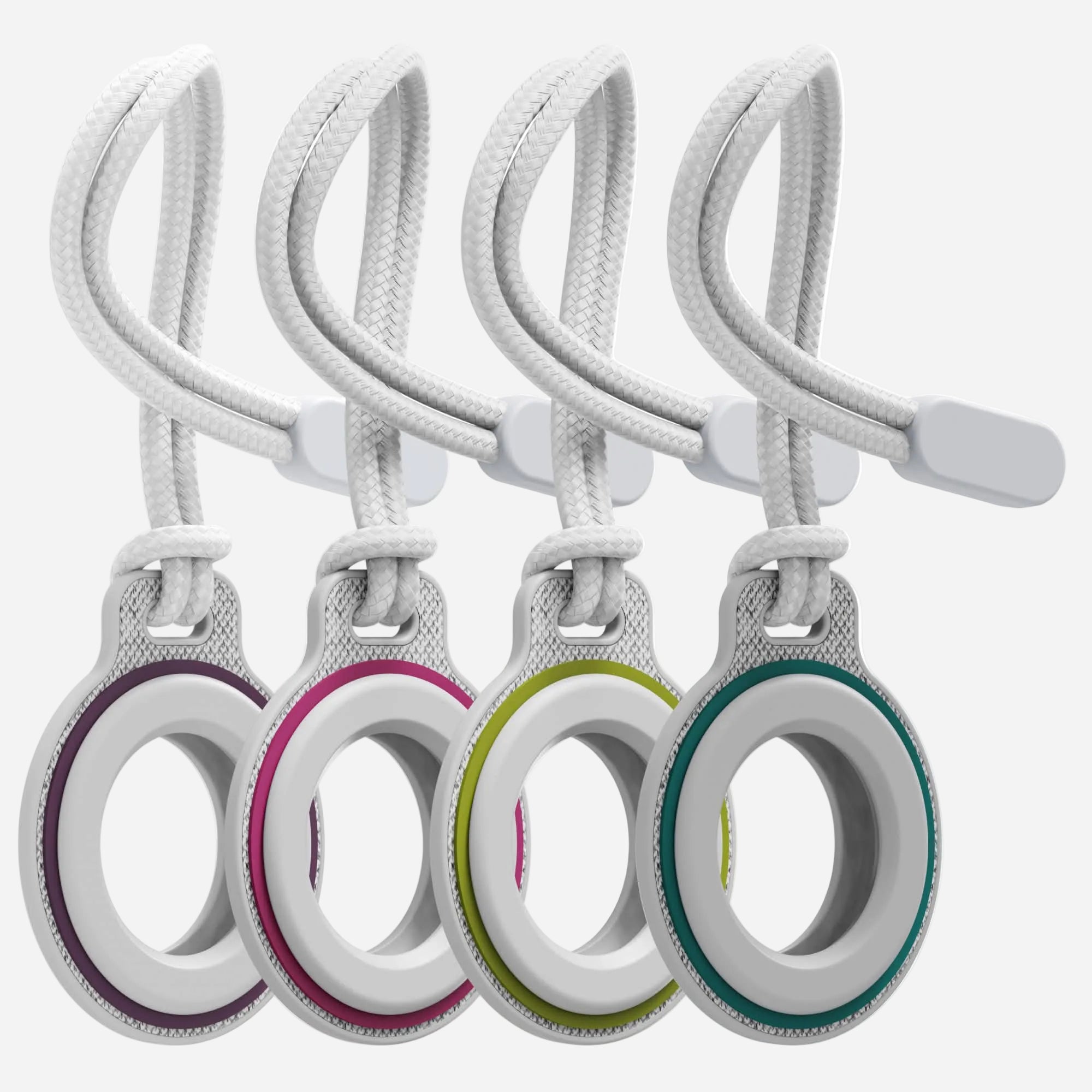 mophie-knit-loop-4-pack-tui-tricot-pour-airtag-avec-anneau-d-attache-et-verrouil image 1