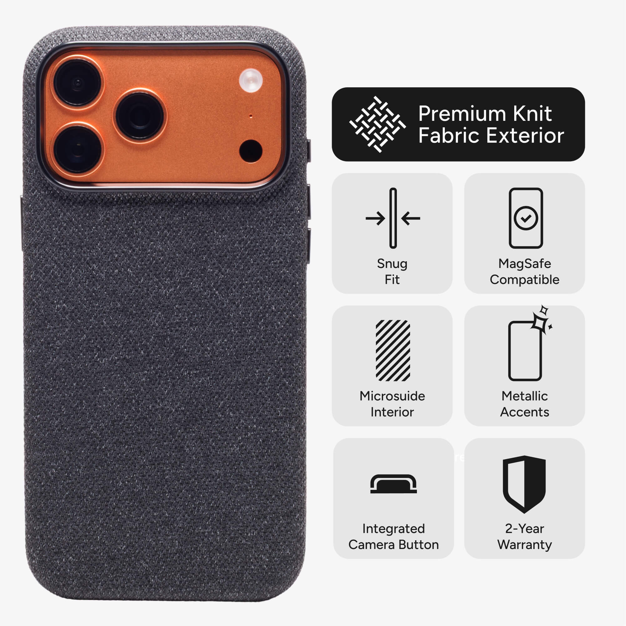 mophie-fabric-knit-case-avec-aeroknit-pour-iphone-coque-tiss-e-magsafe-avec-bout image 2