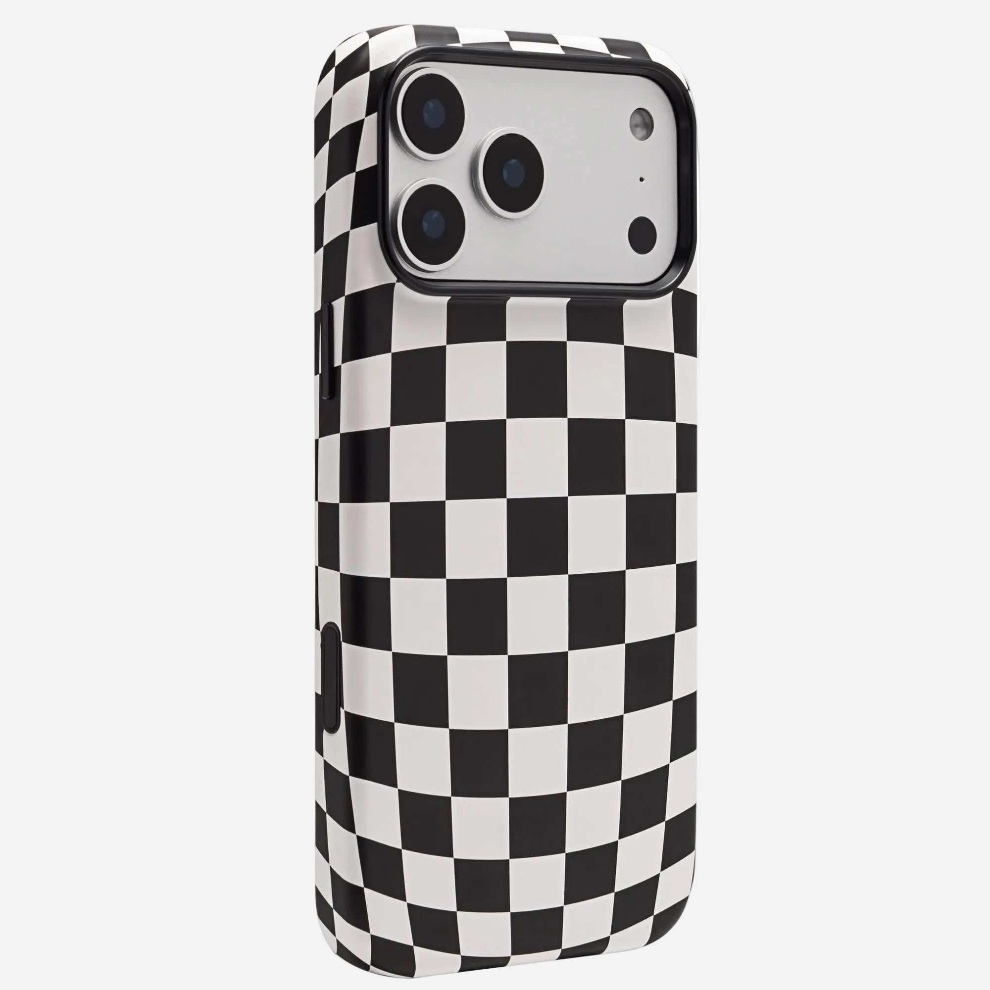 mophie-check-iphone-case-coque-magsafe-motif-damier-boutons-de-contr-le-cam-ra-i image 1