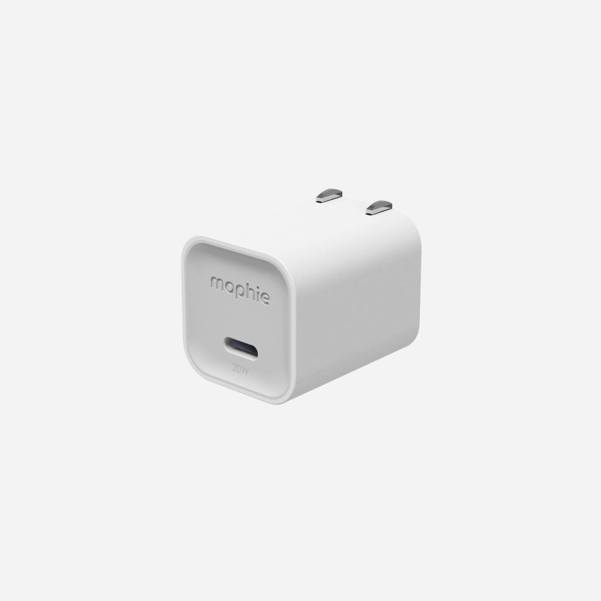 mophie-speedport-20w-chargeur-mural-usb-c-gan-compact-charge-rapide-20w image 1