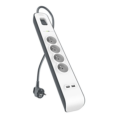 belkin-parafoudre-4-prises-avec-2-ports-usb-525-joules-cordon-de-2-m-blanc-bsv40 image 8