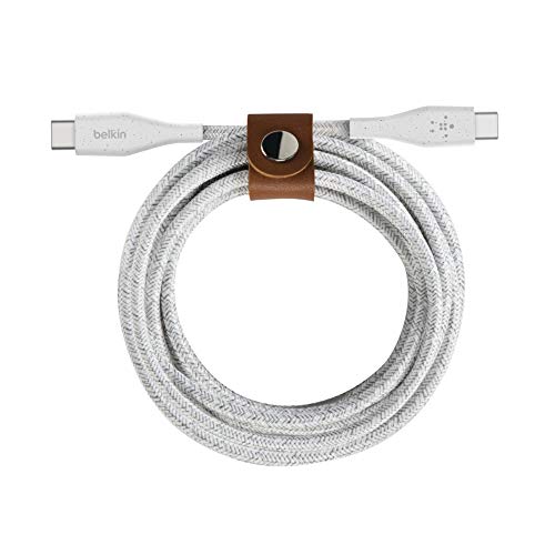belkin-boostcharge-c-ble-usb-c-vers-usb-c-avec-sangle-de-fermeture-gaine-tress-e image 8