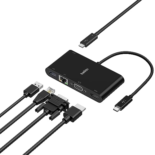 belkin-adaptateur-usb-c-vers-vga-recharge-vid-o-hd-1080p-alimentation-pass-throu image 6