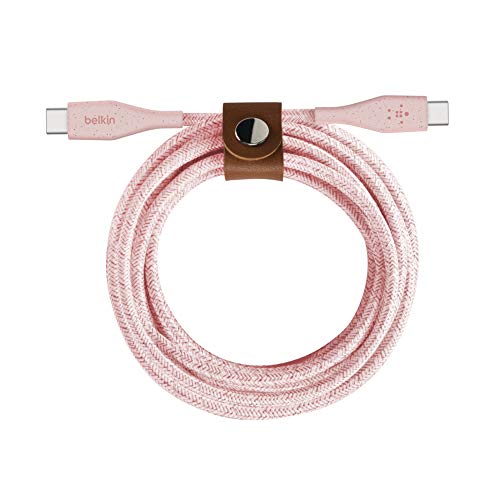 belkin-boostcharge-c-ble-usb-c-vers-usb-c-avec-sangle-de-fermeture-gaine-tress-e-2 image 8
