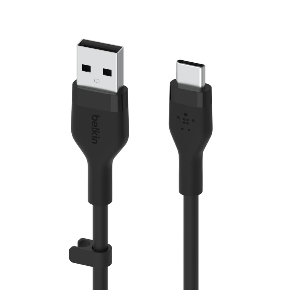 belkin-boostcharge-flex-c-ble-usb-c-vers-usb-a-en-silicone-3-m-certifi-usb-if-an image 2