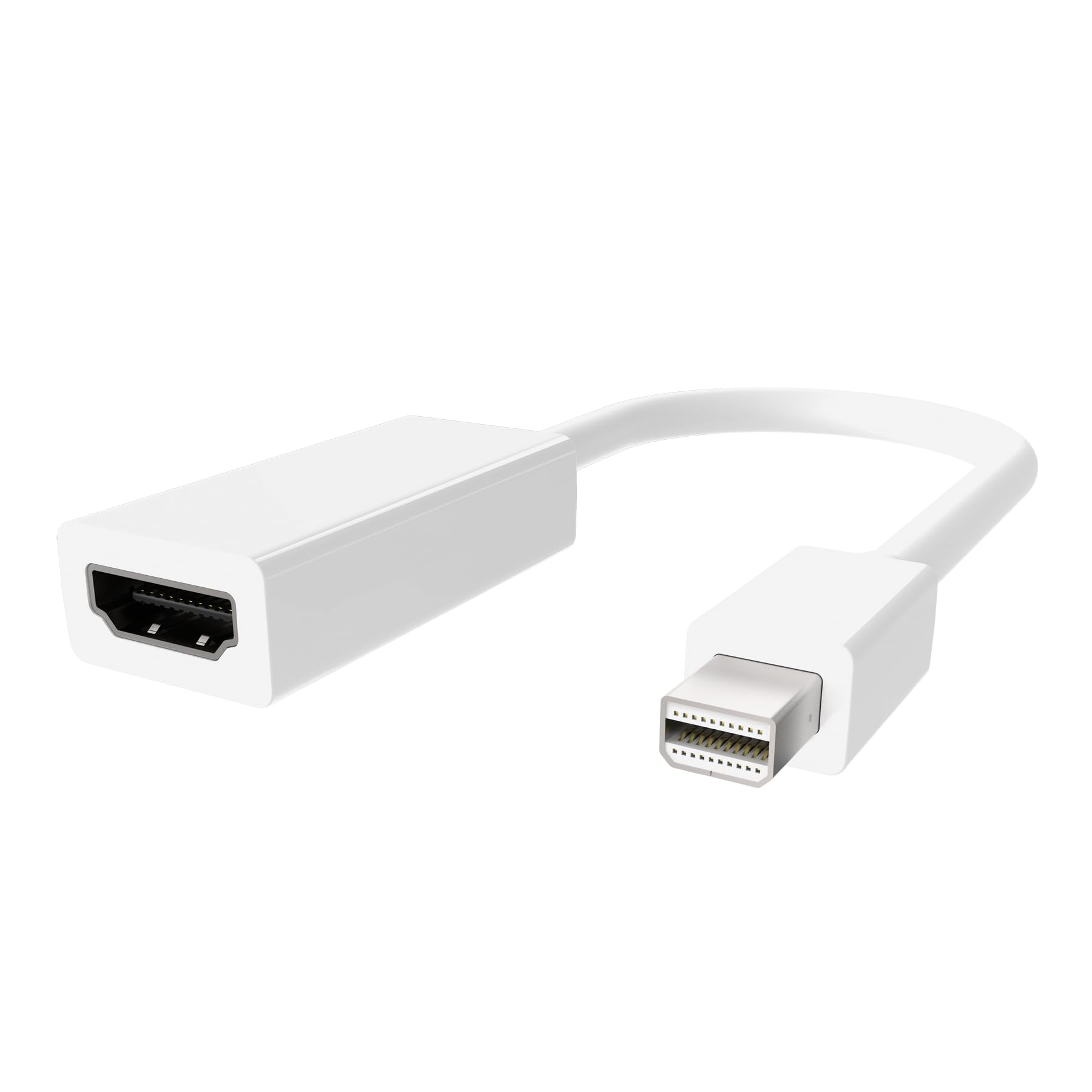 belkin-adaptateur-mini-displayport-vers-hdmi-blanc-garantie-fabricant-vie image 1