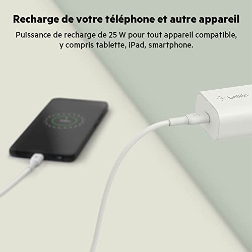 belkin-boostcharge-chargeur-secteur-usb-c-25-w-pps-power-delivery-charge-rapide- image 8