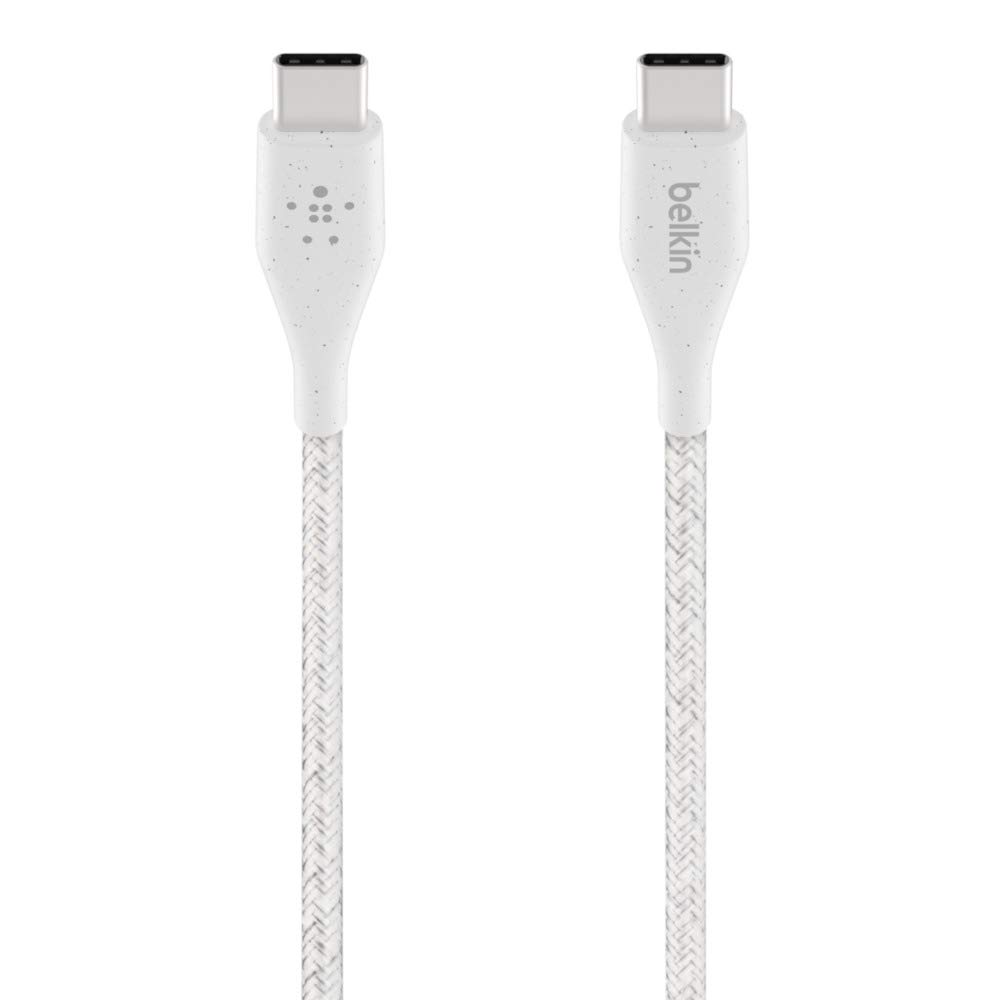 belkin-boostcharge-c-ble-usb-c-vers-usb-c-avec-sangle-de-fermeture-gaine-tress-e image 3