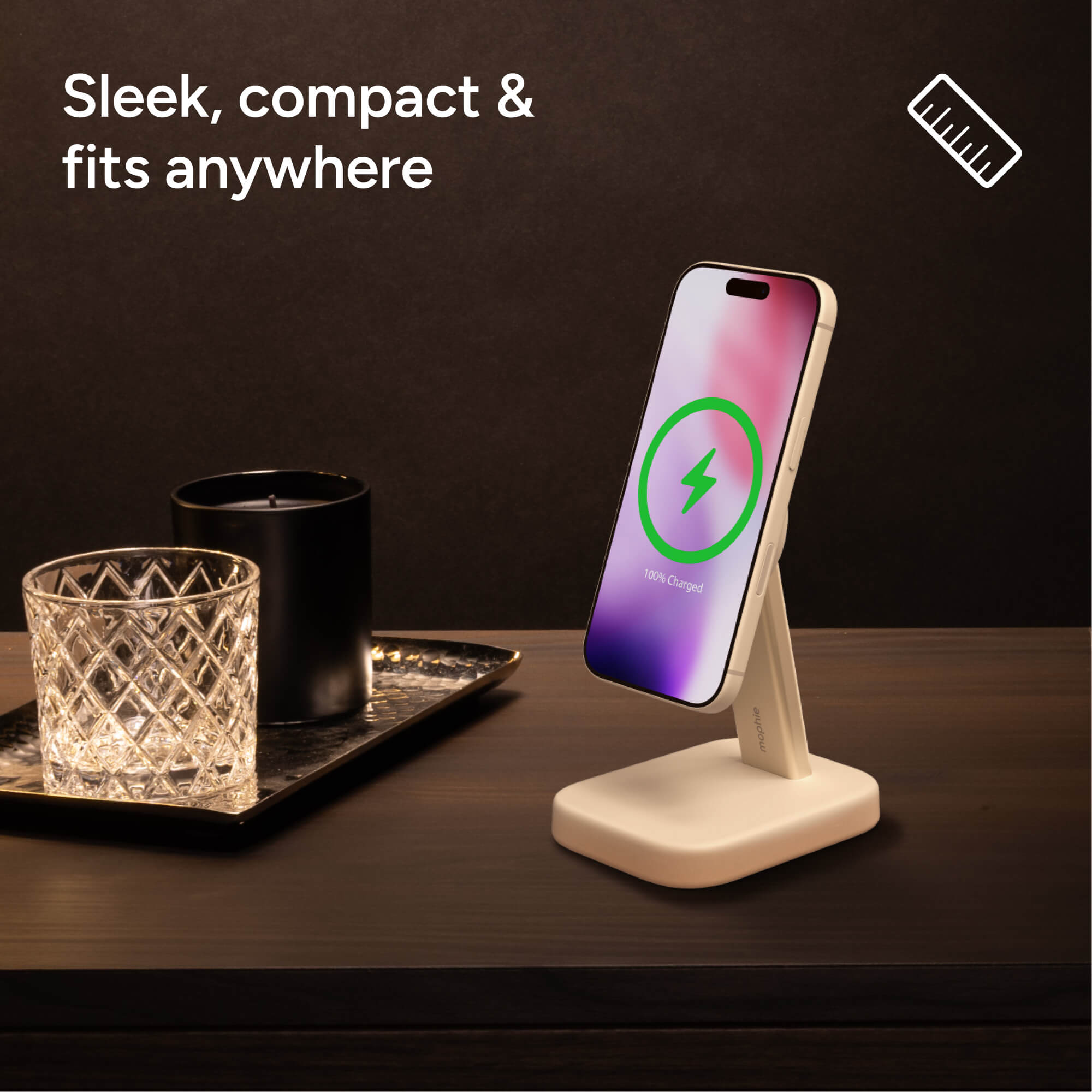 mophie-wireless-charging-stand-support-de-charge-sans-fil-magn-tique-qi2-magsafe image 5