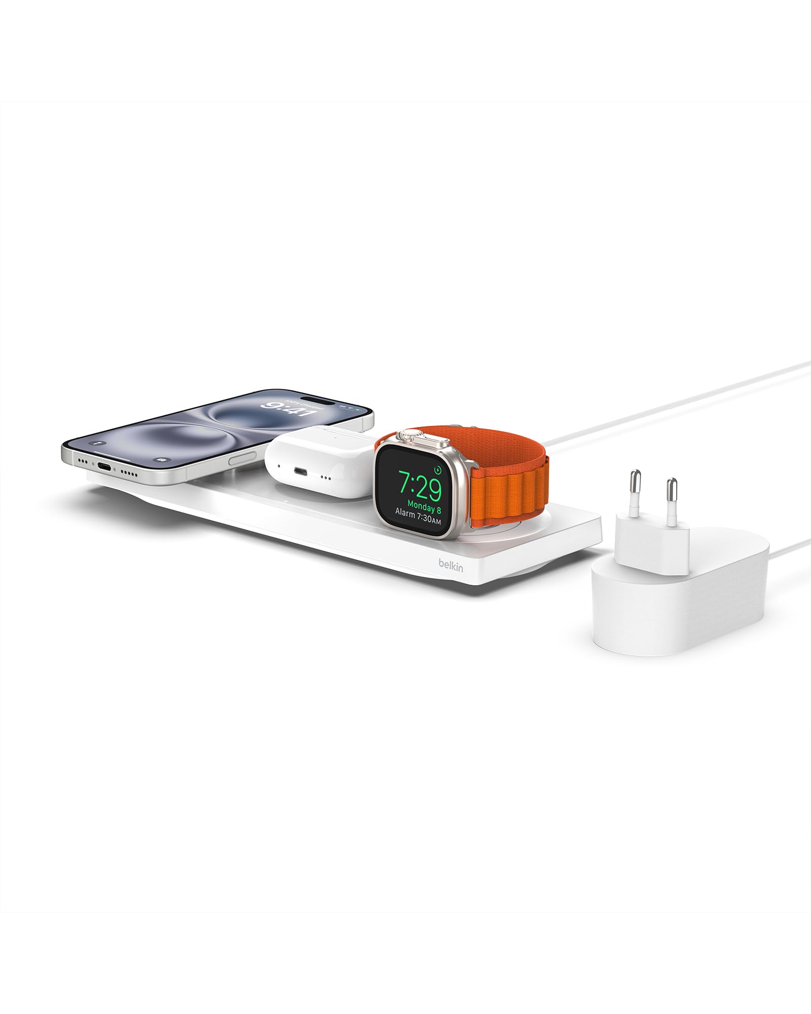 belkin-chargeur-sans-fil-magsafe-3-en-1-certifi-mfi-recharge-rapide-pour-iphone- image 8