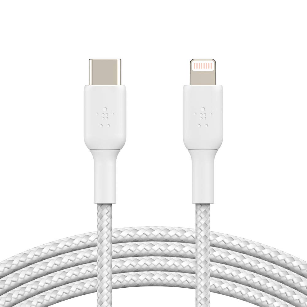belkin-boostcharge-c-ble-usb-c-vers-lightning-tress-3-m-blanc-certifi-mfi-charge image 3