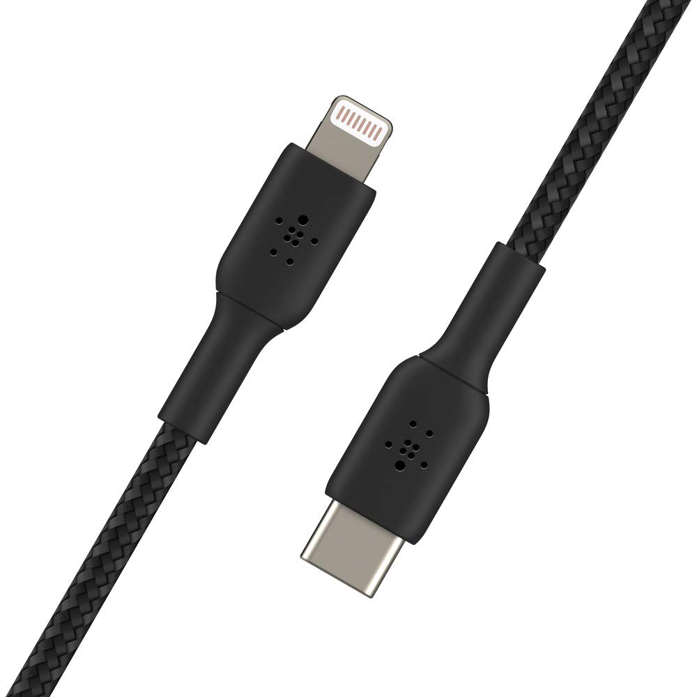 belkin-boostcharge-c-ble-usb-c-vers-lightning-tress-3-m-noir-certifi-mfi-charge- image 4