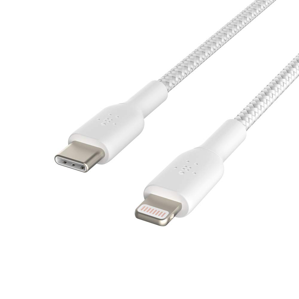 belkin-boostcharge-c-ble-usb-c-vers-lightning-tress-3-m-blanc-certifi-mfi-charge image 5