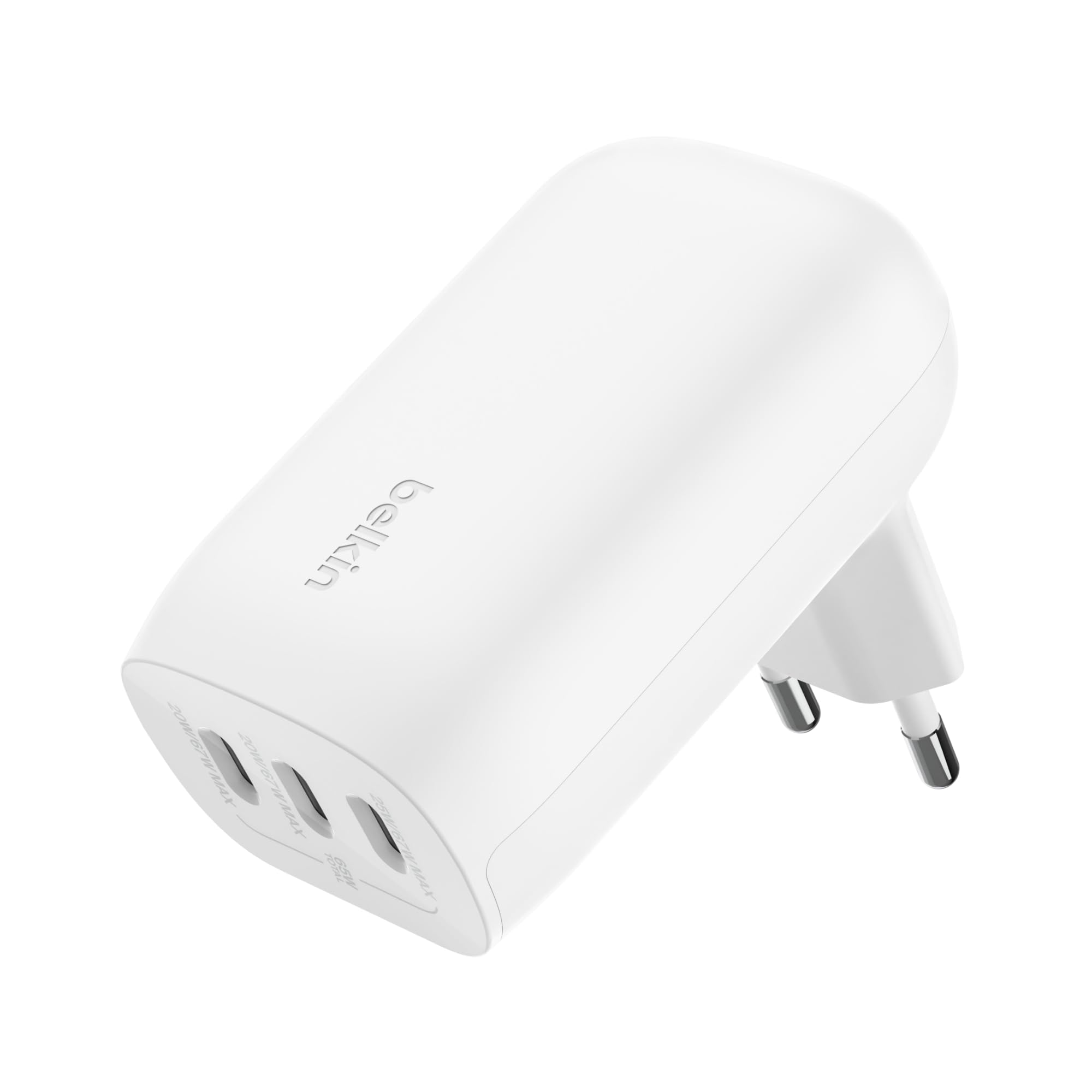 belkin-boostcharge-chargeur-secteur-3-ports-usb-c-67w-pd-pps-pour-iphone-16-macb image 1