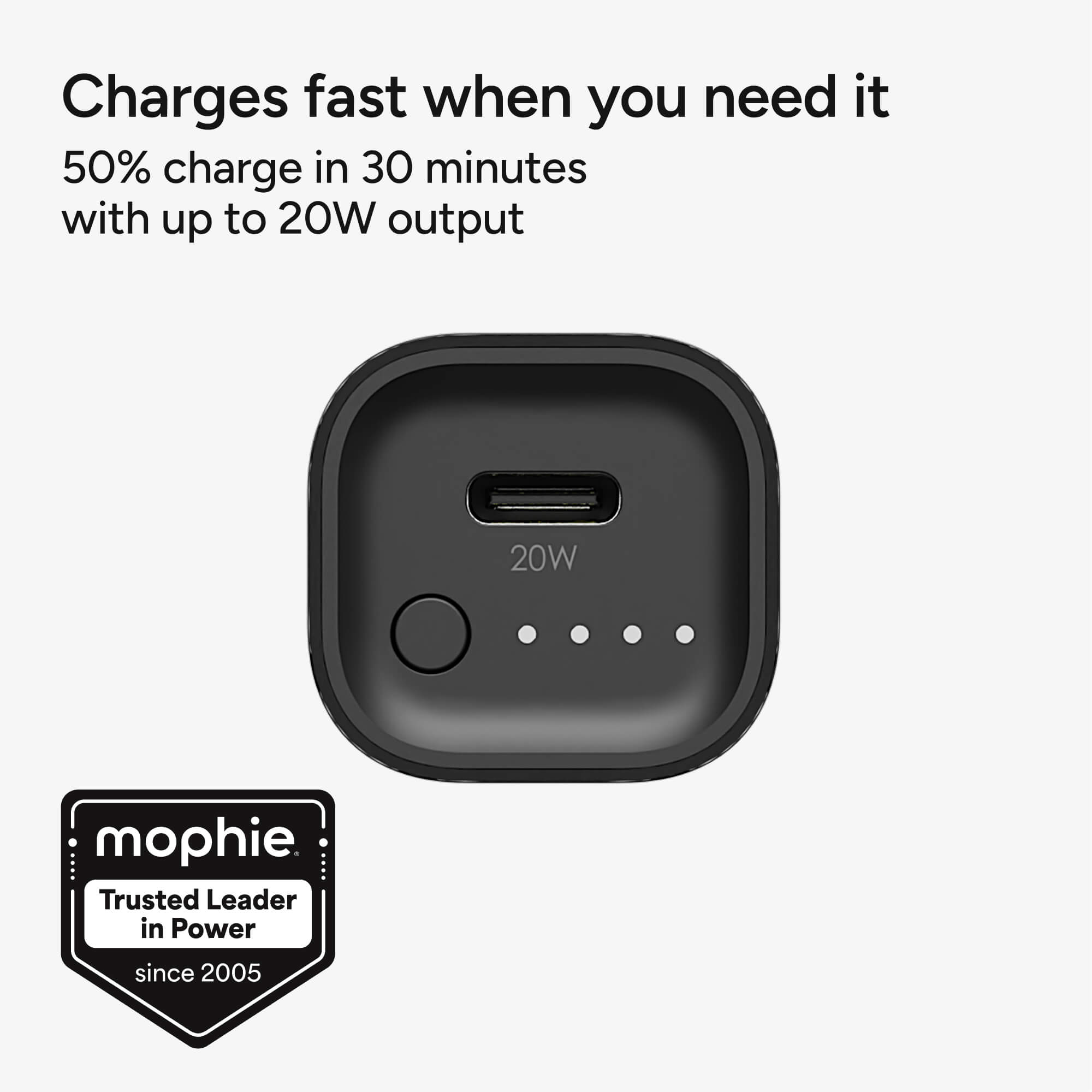 mophie-powerstation-mini-5k-gen-3-power-bank-de-poche-5-000-mah-usb-c-20w image 2
