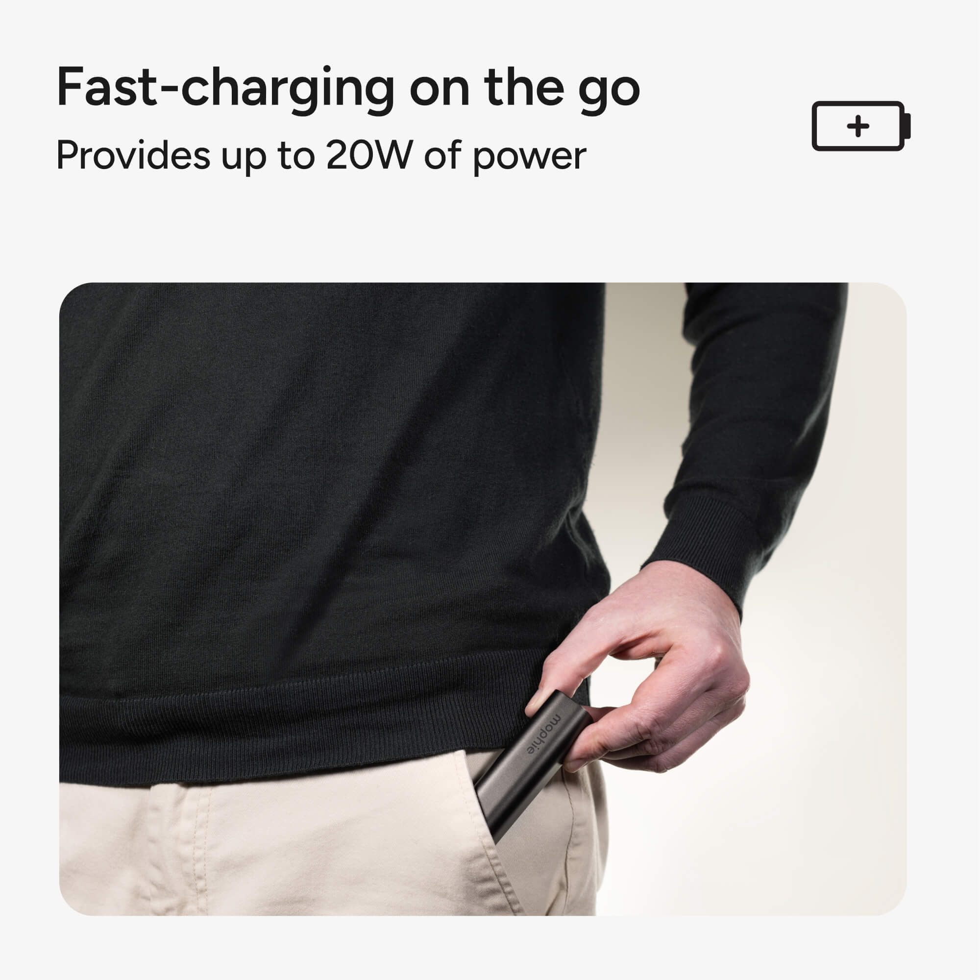 mophie-powerstation-mini-5k-gen-3-power-bank-de-poche-5-000-mah-usb-c-20w image 4