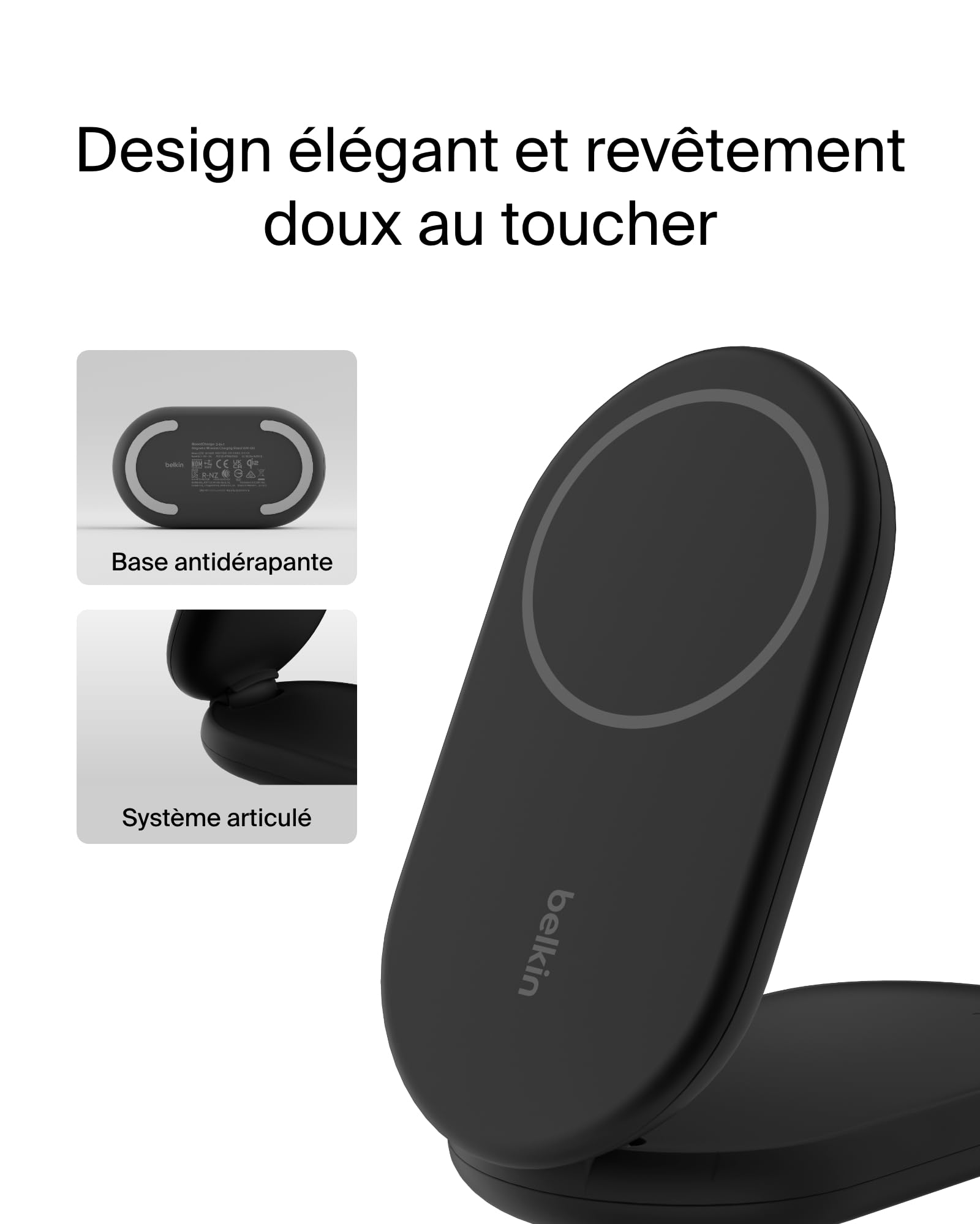 belkin-boostcharge-socle-de-recharge-2-en-1-aimant-et-pliable-qi2-15w-compatible image 5
