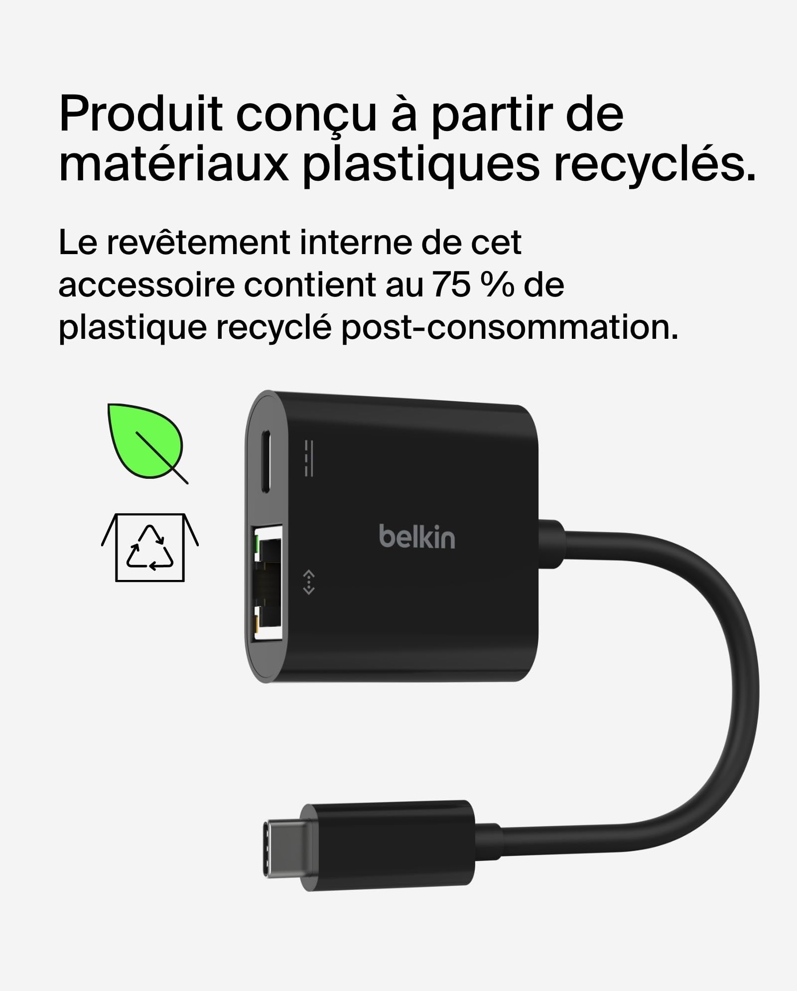 belkin-connect-adaptateur-usb-c-vers-ethernet-recharge-100-w-gigabit-10-100-1000 image 7