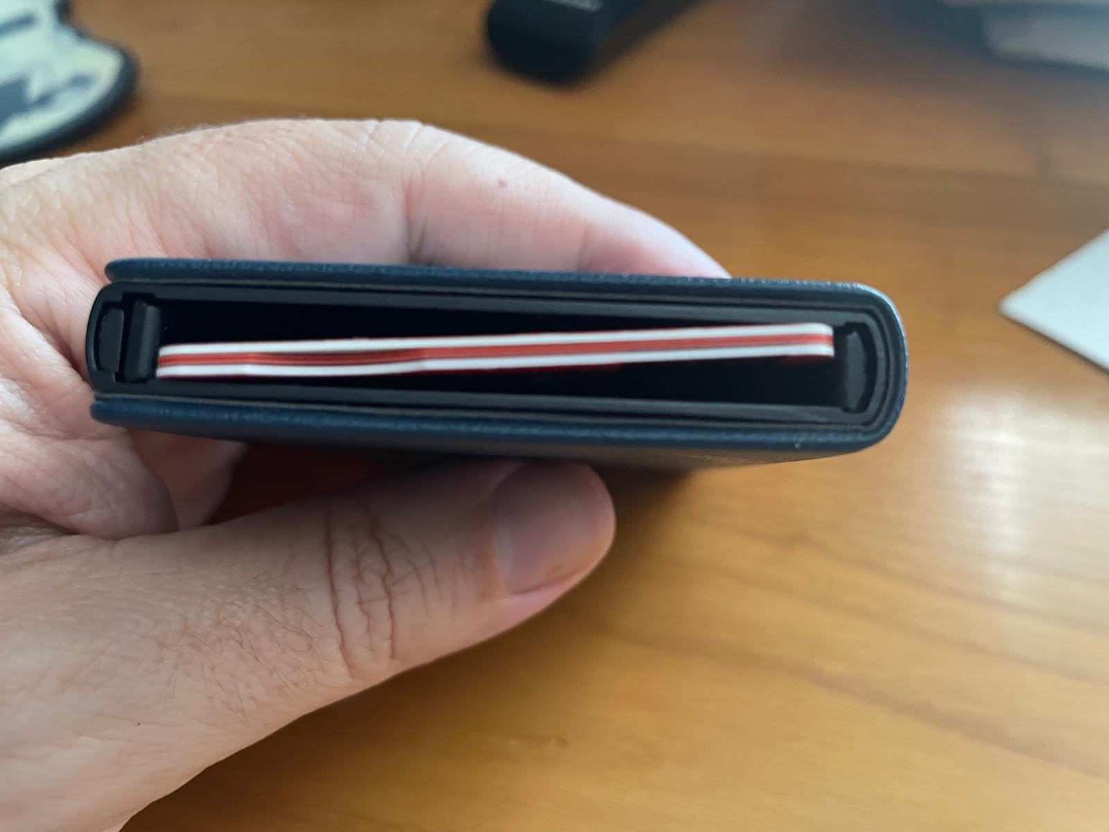 Enfin débarrassée de mon portefeuille