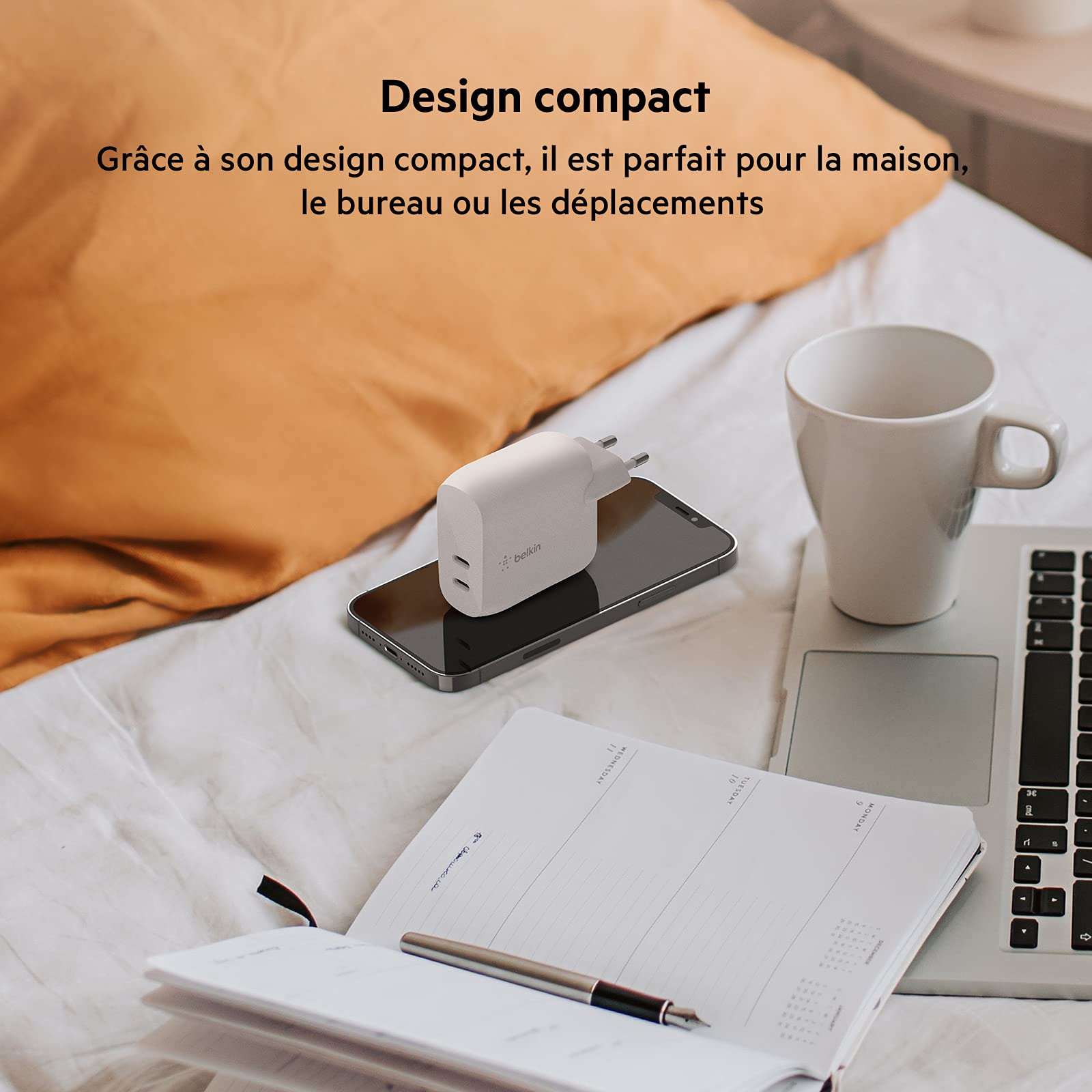 belkin-chargeur-secteur-usb-c-pd-40-w-double-port-2-x-usb-c-power-delivery-20-w- image 5