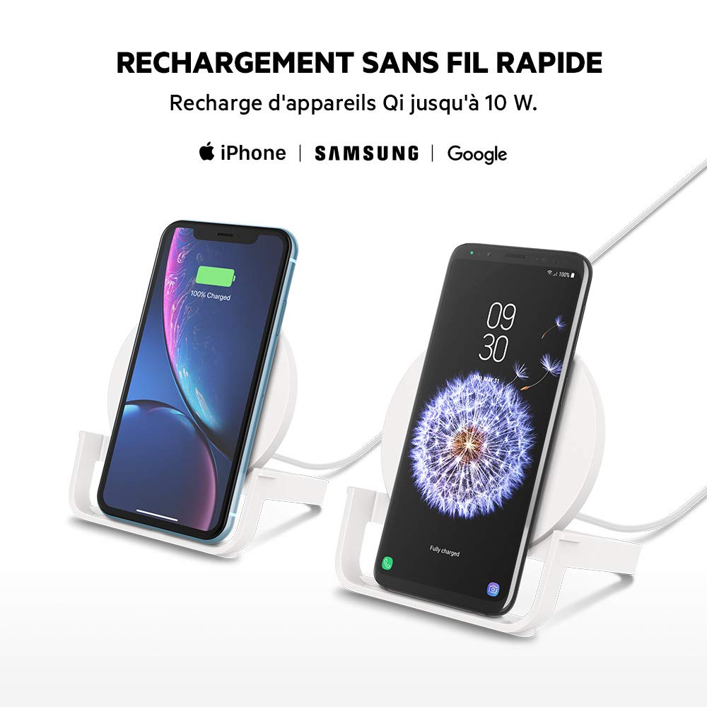 belkin-boostcharge-stand-10w-chargeur-induction-sans-fil-rapide-certifi-qi-suppo image 3