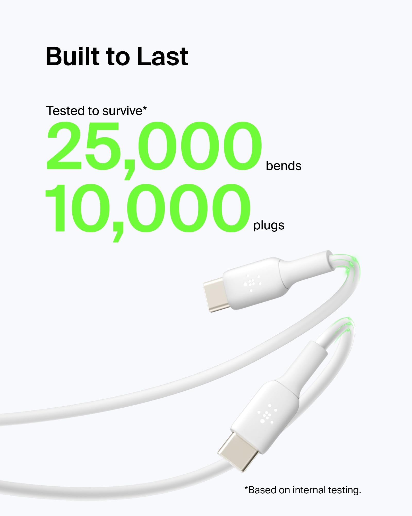 belkin-boostcharge-c-ble-usb-c-vers-usb-a-1m-pack-de-2-certifi-usb-if-blanc image 4