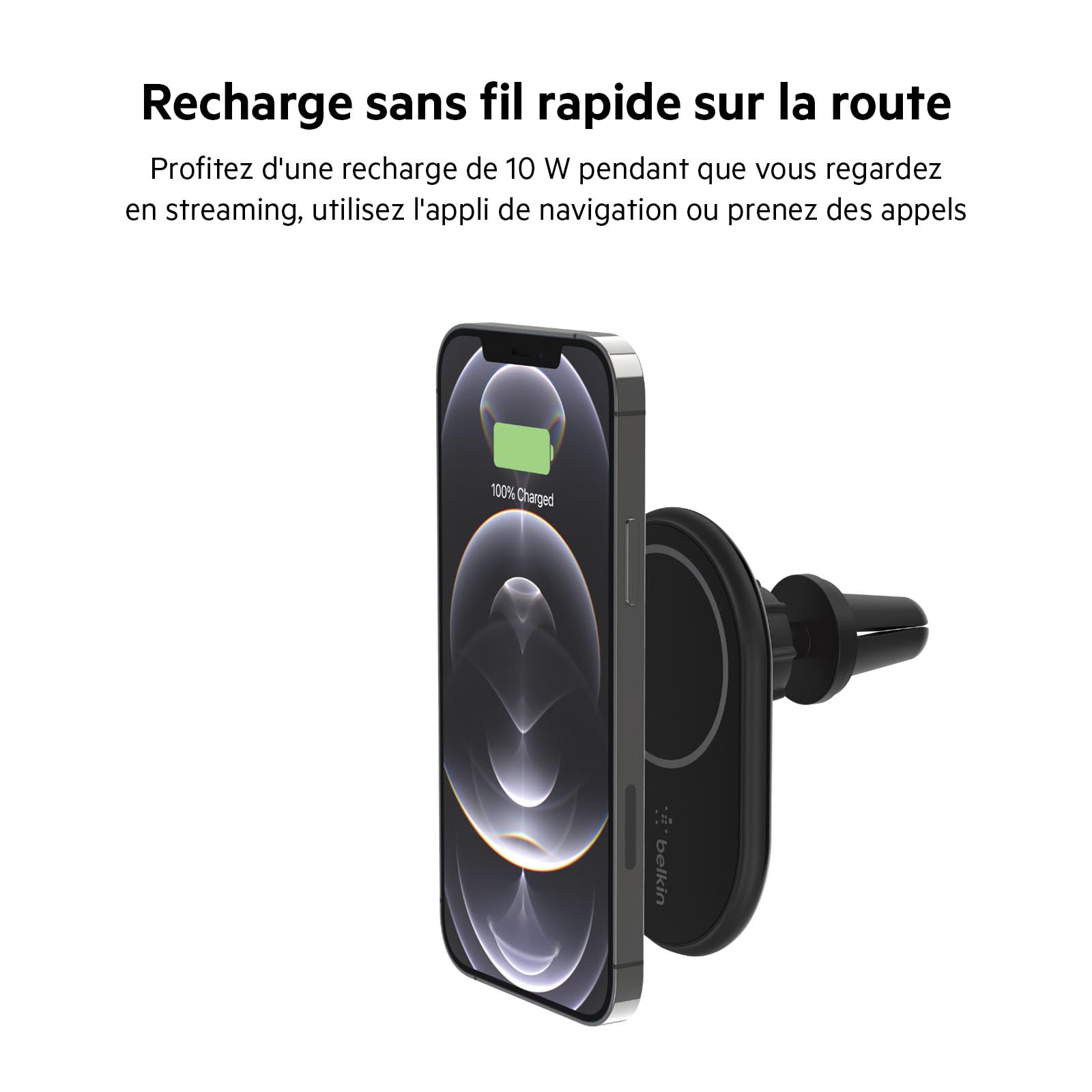 belkin-boostcharge-chargeur-de-voiture-magn-tique-sans-fil-magsafe-10-w-avec-sup image 3