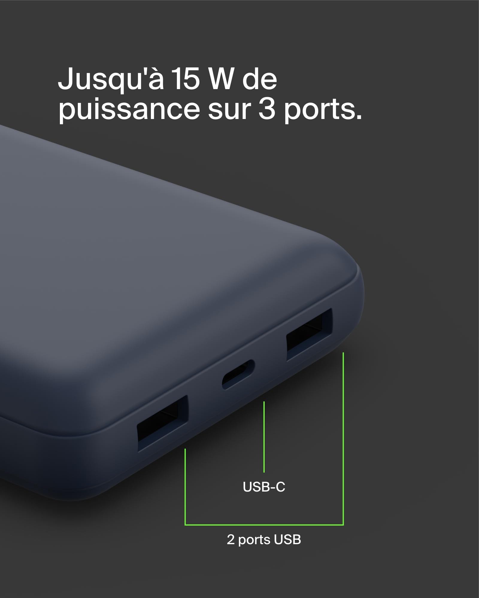 belkin-batterie-externe-usb-c-20-000-mah-avec-3-ports-usb-c-2-usb-a-recharge-rap image 6
