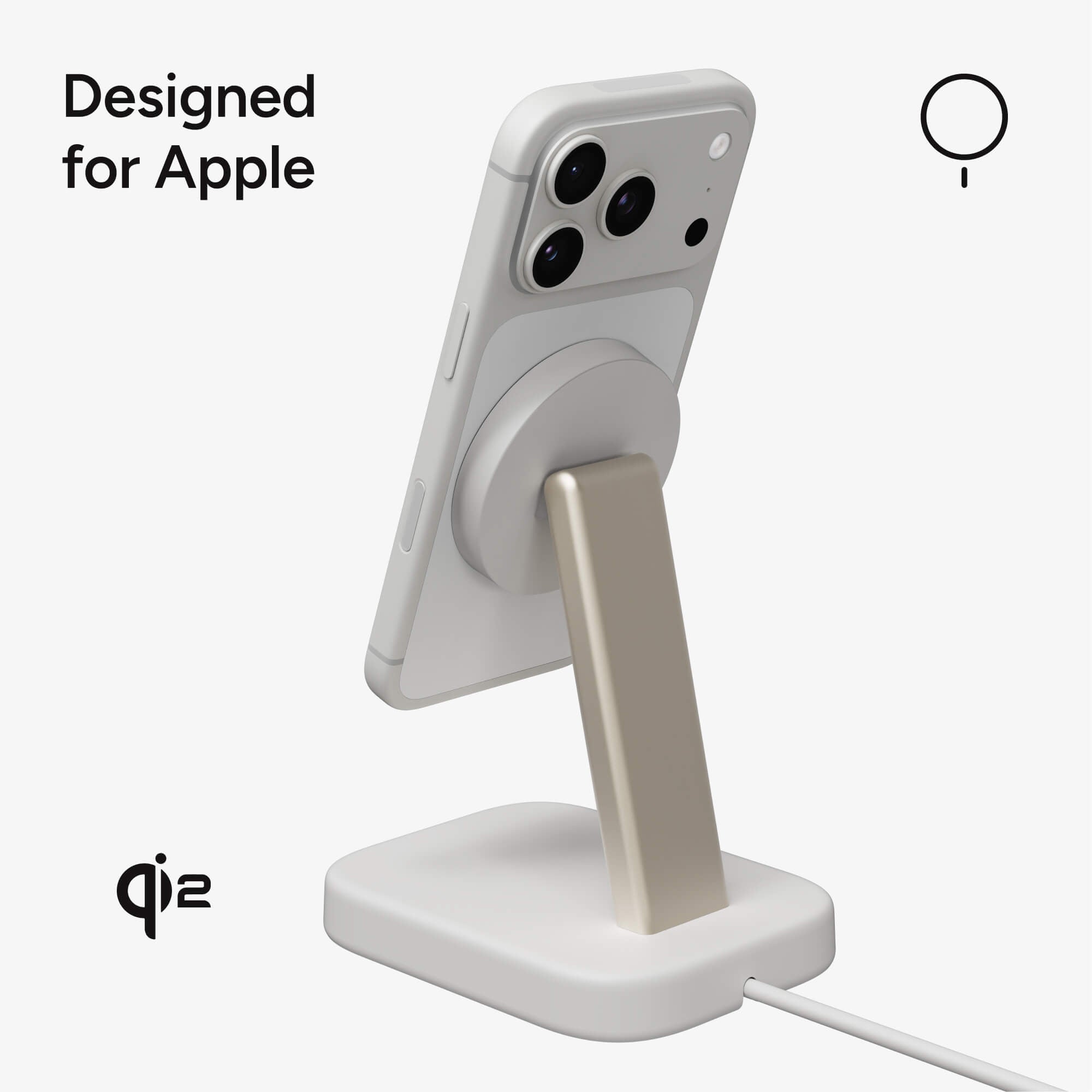 mophie-wireless-charging-stand-support-de-charge-sans-fil-magn-tique-qi2-magsafe image 4