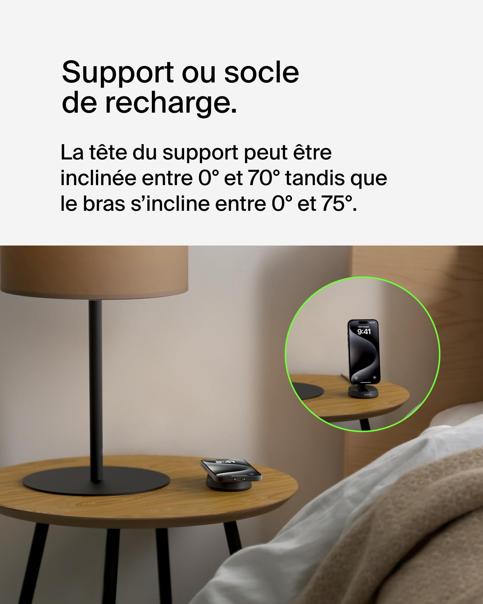 belkin-boostcharge-pro-support-de-recharge-sans-fil-magn-tique-pliable-qi2-15-w- image 3